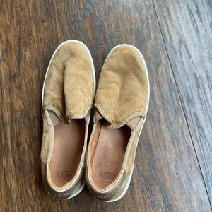 UGG suede slip on sneaker